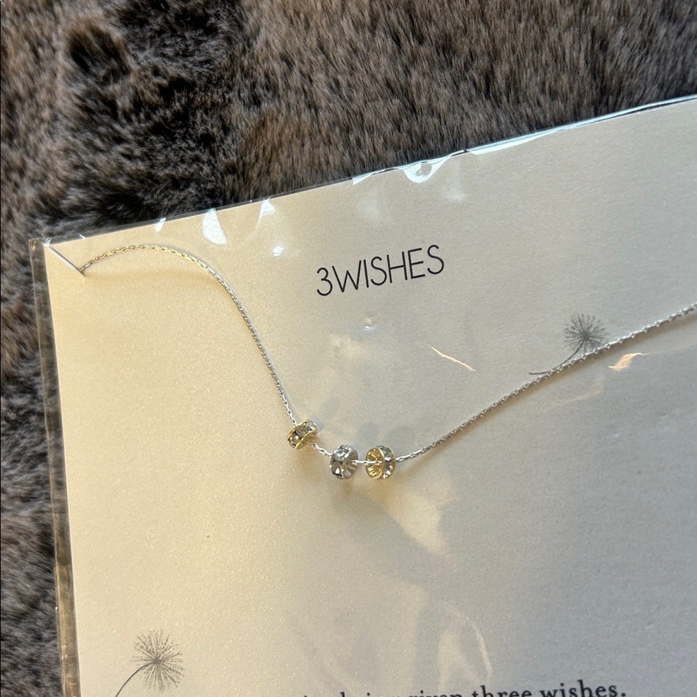 Dogeared Three Wishes Necklace - Picture 3 of 3